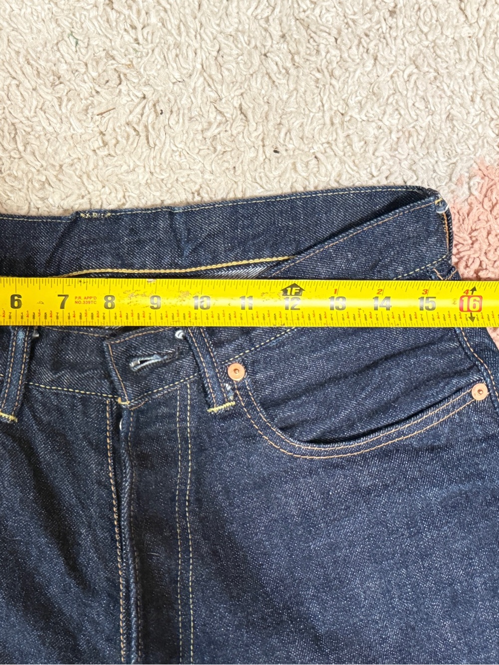 TCB 50’s Jeans - Japanese Selvedge Denim 32x27 - Picture 10 of 14